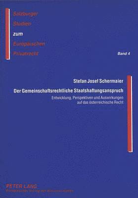 bokomslag Der Gemeinschaftsrechtliche Staatshaftungsanspruch