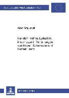 bokomslag Heinrich Heines «Lyrisches Intermezzo» in Vertonungen Von Robert Schumann Und Robert Franz