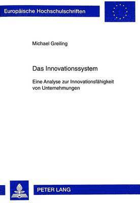 Das Innovationssystem 1