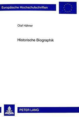 bokomslag Historische Biographik