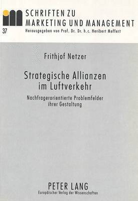 bokomslag Strategische Allianzen Im Luftverkehr