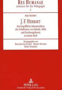 bokomslag J. F. Herbart