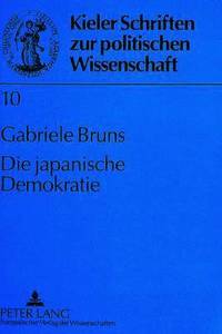 bokomslag Die Japanische Demokratie