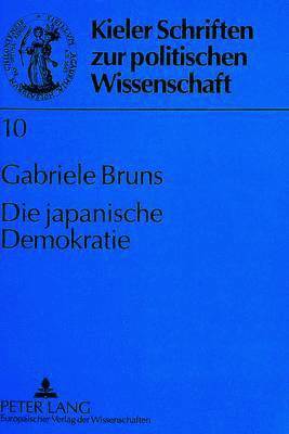 bokomslag Die Japanische Demokratie