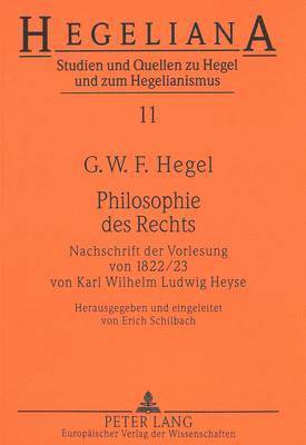 Philosophie Des Rechts
