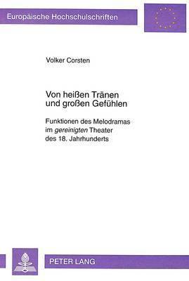 Von heißen Traenen und großen Gefuehlen