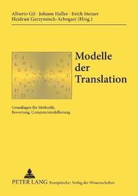 bokomslag Modelle der Translation