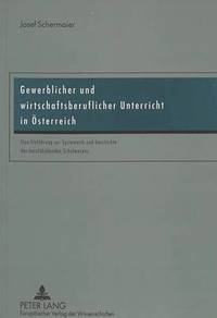 bokomslag Gewerblicher Und Wirtschaftsberuflicher Unterricht in Oesterreich