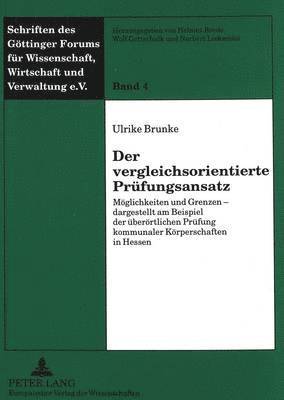 bokomslag Der Vergleichsorientierte Pruefungsansatz