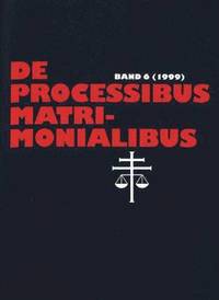 bokomslag De Processibus Matrimonialibus 6