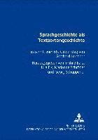 Irmhild Barz, Ulla Fix, Marianne Schröder, Georg Schuppener - Sprachgeschichte ALS Textsortengeschichte, Inbunden