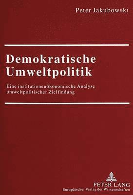 bokomslag Demokratische Umweltpolitik