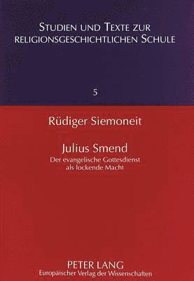 bokomslag Julius Smend