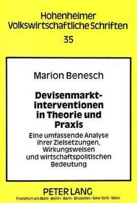 bokomslag Devisenmarktinterventionen in Theorie Und Praxis