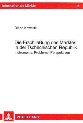 bokomslag Die Erschlieung Des Marktes in Der Tschechischen Republik