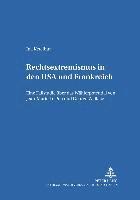 bokomslag Rechtsextremismus in Den USA Und Frankreich