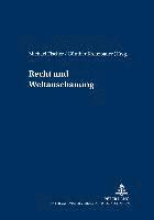 bokomslag Recht Und Weltanschauung