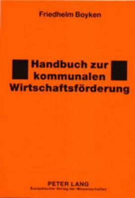 bokomslag Handbuch Zur Kommunalen Wirtschaftsfoerderung