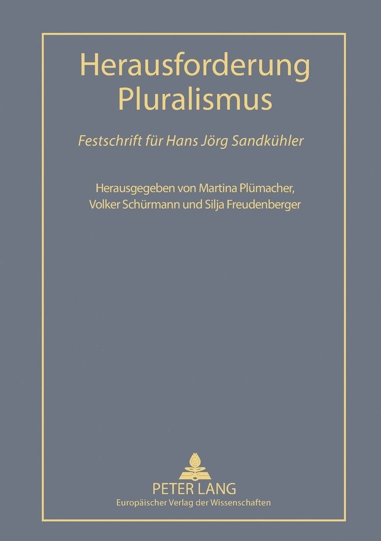 Herausforderung Pluralismus