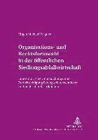 bokomslag Organisations- Und Rechtsformwahl in Der Oeffentlichen Siedlungsabfallwirtschaft