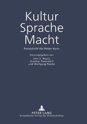 Kultur - Sprache - Macht 1