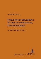 bokomslag John Evelyn's Translation of Titus Lucretius Carus &quot;De Rerum Natura&quot;