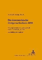 bokomslag Die Oesterreichische Zivilprozereform 1895