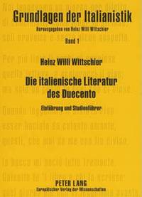 bokomslag Die Italienische Literatur Des Duecento