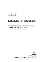 Kulturstaat Ist Staatskunst