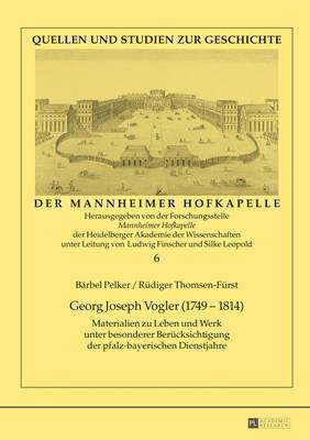bokomslag Georg Joseph Vogler (1749-1814)