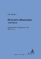 bokomslag Droit de la Dlimitation Maritime