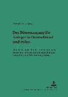 bokomslag Der Boersenzugang Fuer Anleger in Deutschland Und Polen