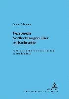 bokomslag Personelle Verflechtungen Ueber Aufsichtsraete