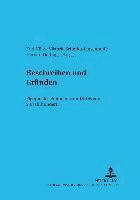 Karl Hölz, Viktoria Schmidt-Linsenhoff, Herbert Uerlings - Beschreiben Und Erfinden, Häftad