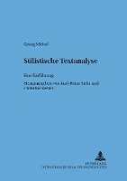 bokomslag Stilistische Textanalyse