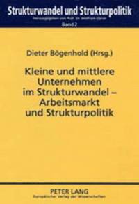 bokomslag Kleine Und Mittlere Unternehmen Im Strukturwandel - Arbeitsmarkt Und Strukturpolitik