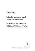 bokomslag Maedchenbildung Und Deutschunterricht