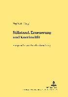 bokomslag Stillstand, Erneuerung Und Kontinuitaet