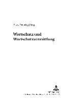 Wortschatz Und Wortschatzvermittlung 1