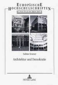 bokomslag Architektur Und Demokratie