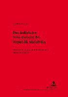 bokomslag Das Kollektive Arbeitsrecht Der Republik Suedafrika