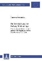 Die Beschraenkung Der Haftung Minderjaehriger