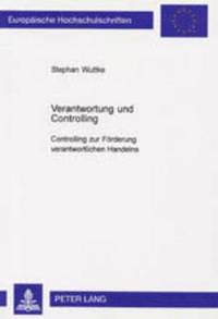 bokomslag Verantwortung Und Controlling