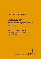 Gilles Marmasse, Helmut Schneider - Vorlesung Ueber Naturphilosophie Berlin 1823/24, Häftad