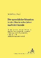 bokomslag Die Sprachliche Situation in Der Slavia Zehn Jahre Nach Der Wende