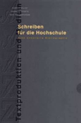 bokomslag Schreiben Fuer Die Hochschule