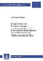 Inhaltskontrolle Von Franchise-Vertraegen