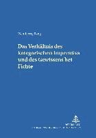 Verhaeltnis Des Kategorischen Imperativs Und Des Gewissens Bei Fichte