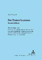 bokomslag Der Traktat 'In Primis Hominibus'