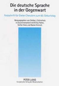 bokomslag Die Deutsche Sprache in Der Gegenwart
